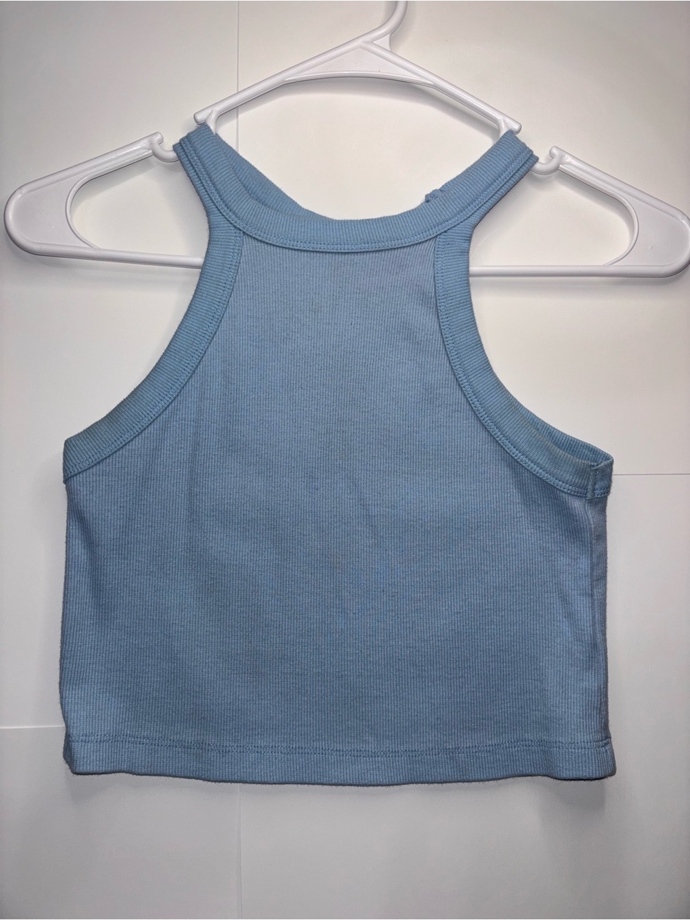 Paradise USA Racerback Crop Top - M
